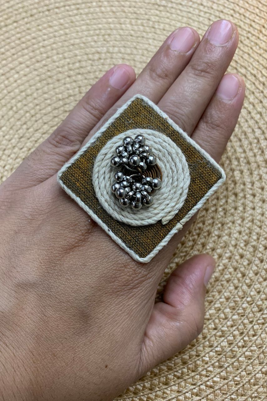 Ghungroo Ring Brown