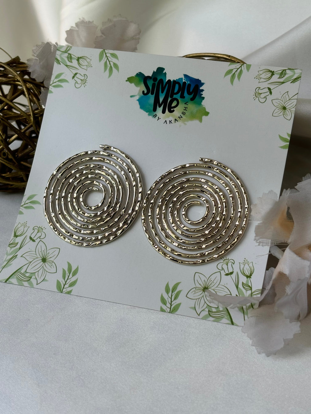 Dazzling Concentric Earring