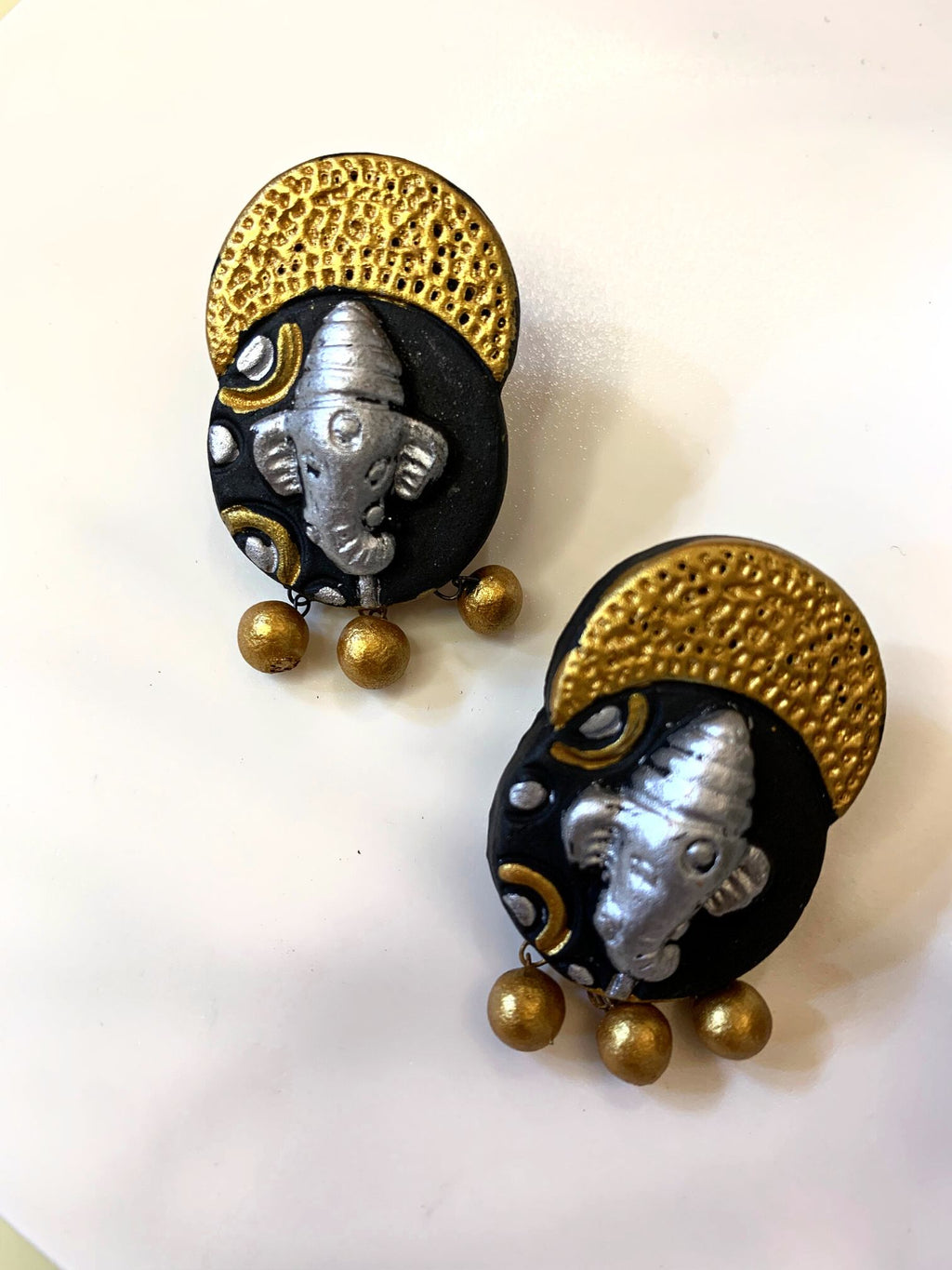 Gajanan Terracotta Earrings