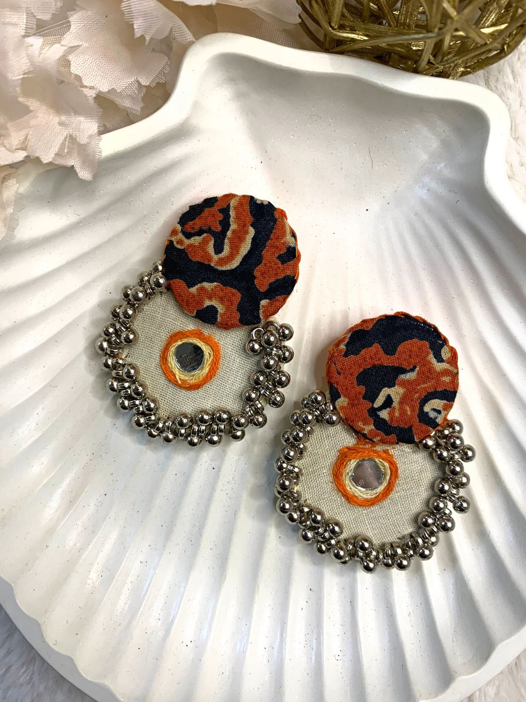 Narangi Mirror Earrings